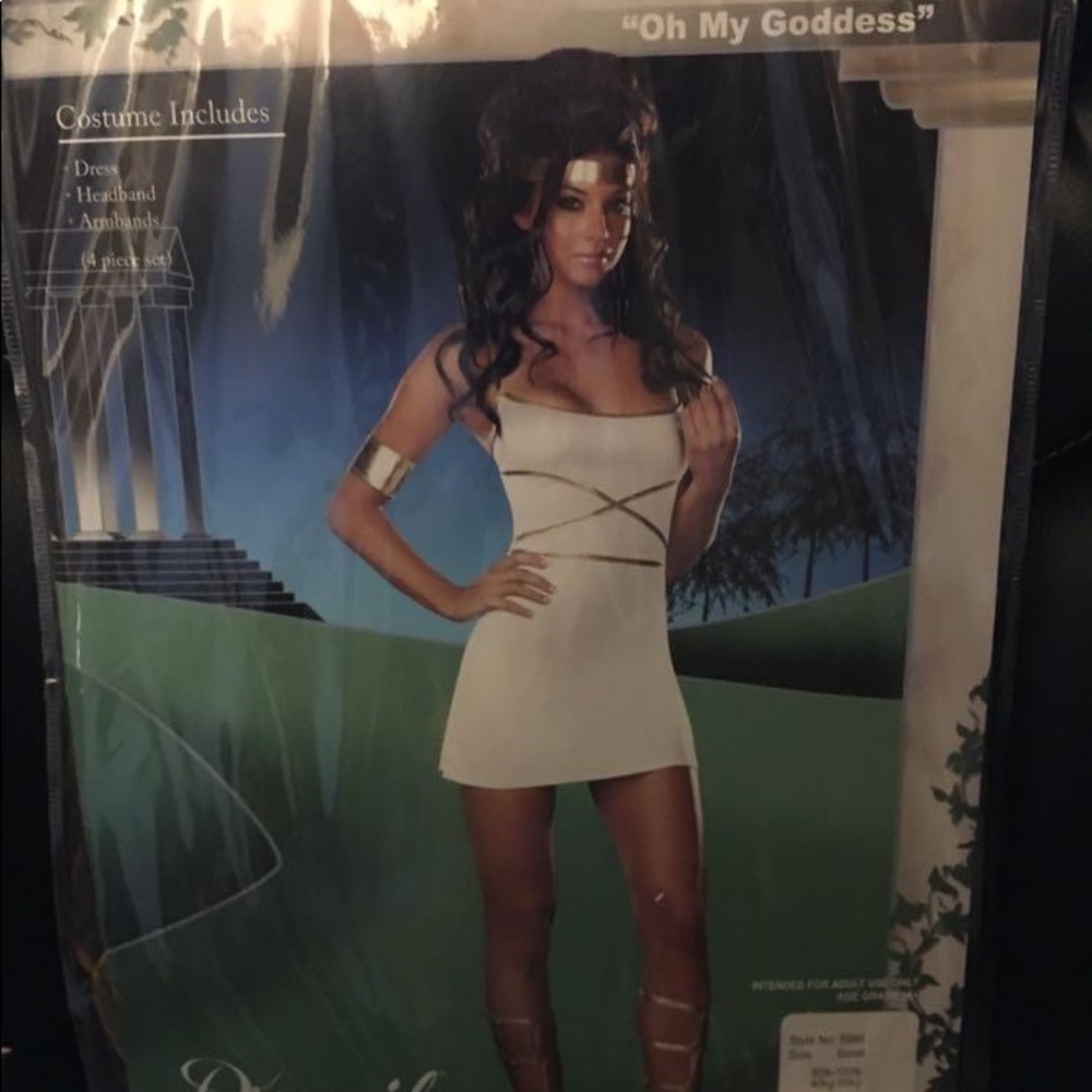 Halloween Costume - Sexy Greek Goddess